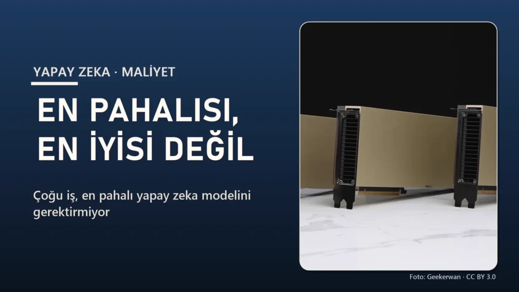 Hangi Yapay Zeka Modelini Seçmeli? En Pahalısı Değil