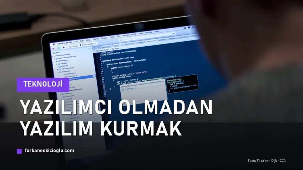 Yapay Zekâ ile Yazılımcı Olmadan Yazılım Kurulur mu?