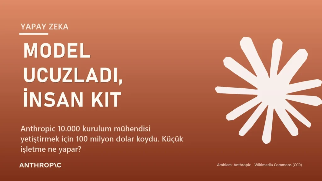 Yapay Zeka Ucuzladı, Kuran İnsan Kıt: Boşluk Nasıl Kapanır?